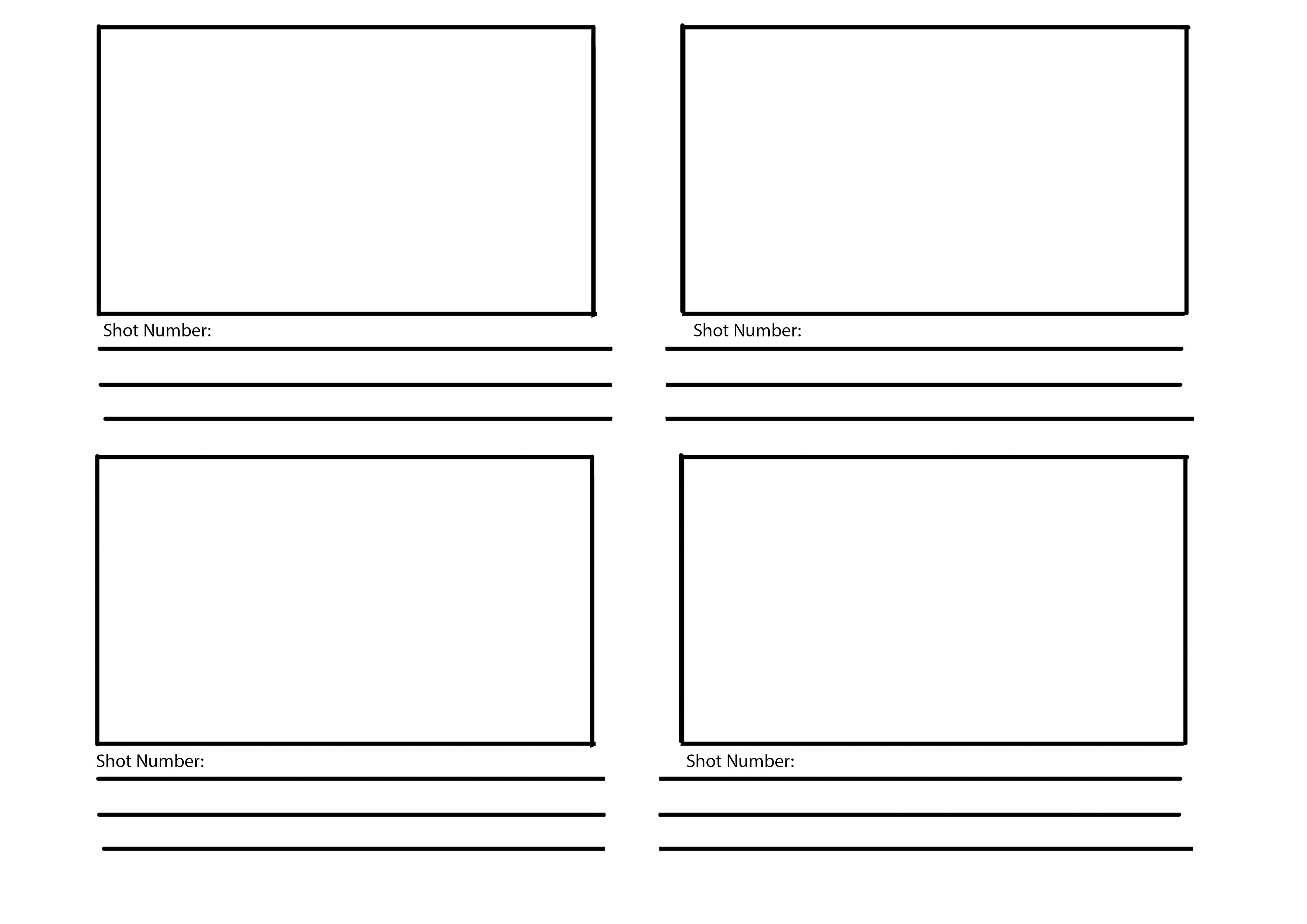 Storyboard How To Make a Film